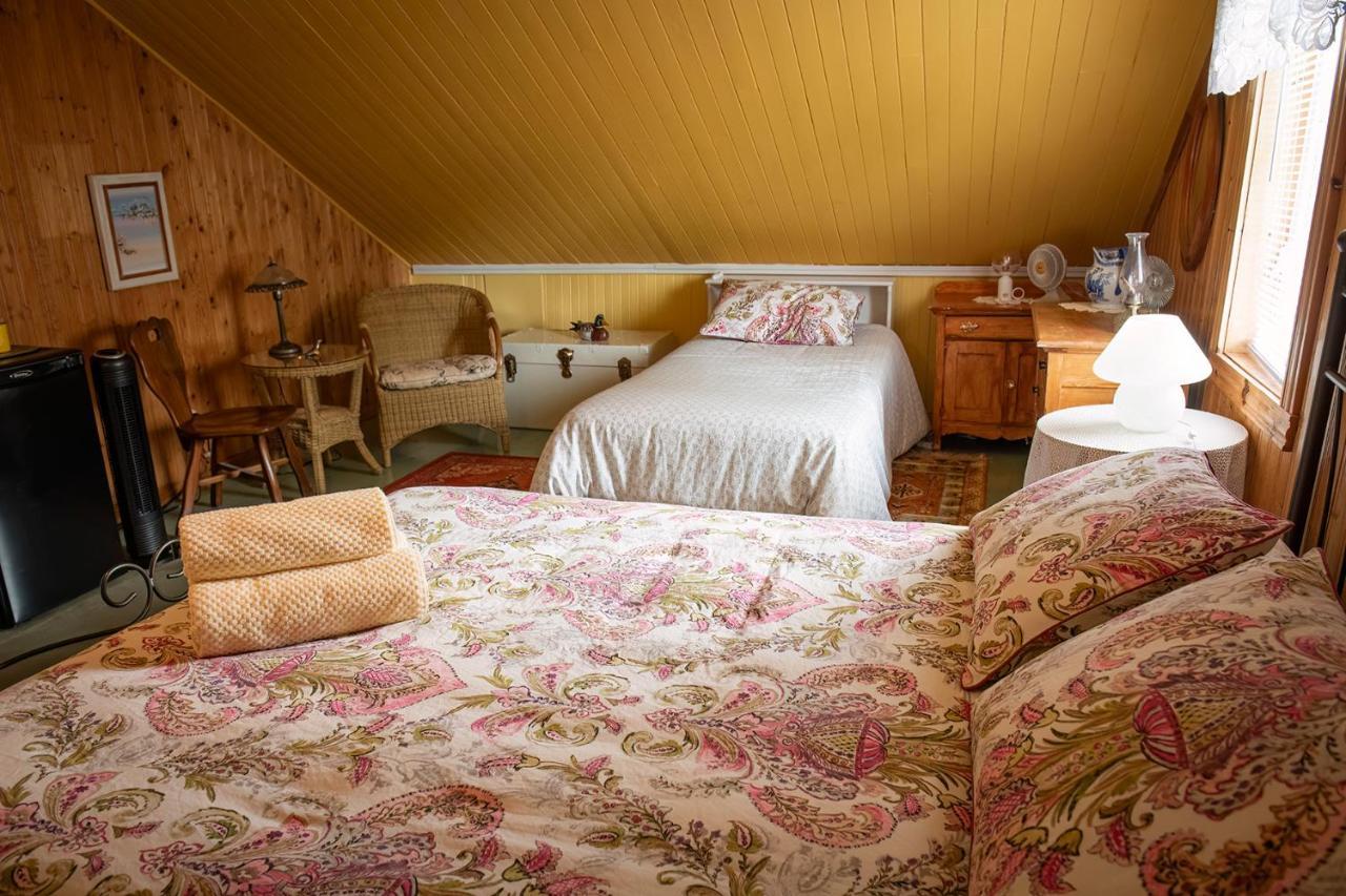 Bed & Cafe Petit Papillon Bed & Breakfast Grandes-Bergeronnes Exterior foto